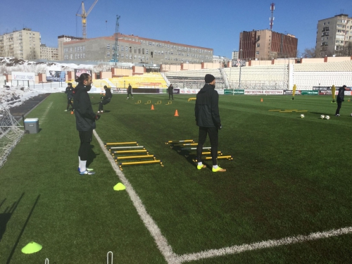 «Амкар» продолжает готовиться к матчу с «Локомотивом»