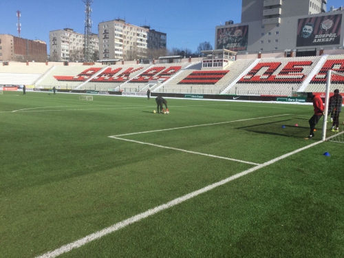 «Амкар» продолжает готовиться к матчу с «Локомотивом»