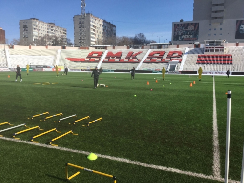 «Амкар» продолжает готовиться к матчу с «Локомотивом»