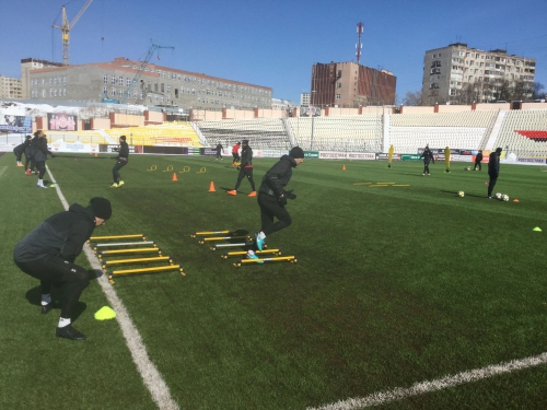 «Амкар» продолжает готовиться к матчу с «Локомотивом»