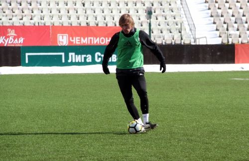 Основной состав "Амкара". Двусторонняя игра