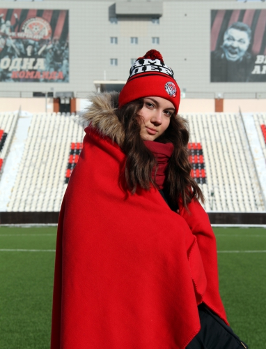 Программка №13 "Амкар"-"Локомотив". Мисс "Амкар" Анна Кротова