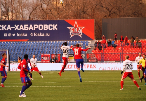 07.04.2018. ЧР. 25тур. "СКА-Хабаровск"-"Амкар" 0:2
