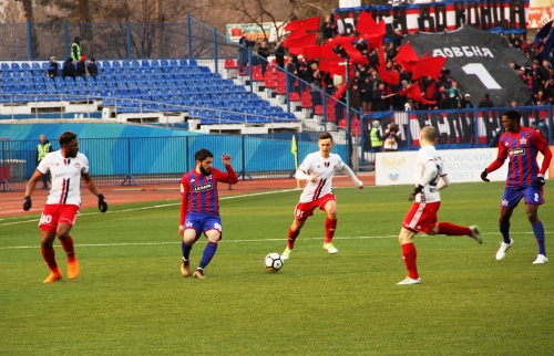 07.04.2018. ЧР. 25тур. "СКА-Хабаровск"-"Амкар" 0:2