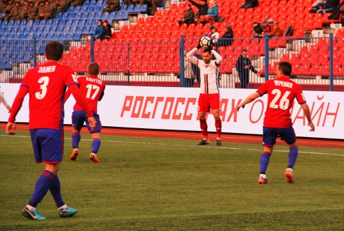 07.04.2018. ЧР. 25тур. "СКА-Хабаровск"-"Амкар" 0:2