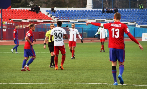 07.04.2018. ЧР. 25тур. "СКА-Хабаровск"-"Амкар" 0:2