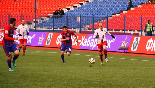 07.04.2018. ЧР. 25тур. "СКА-Хабаровск"-"Амкар" 0:2