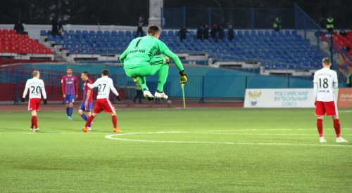 07.04.2018. ЧР. 25тур. "СКА-Хабаровск"-"Амкар" 0:2