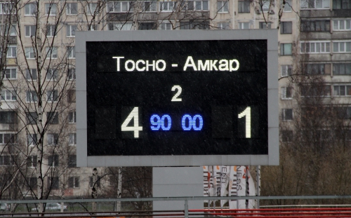 «Тосно»-М — «Амкар»-М 4:1