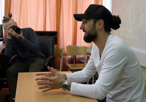 Дарко Бодул пообщался с пермскими школьниками на немецком языке