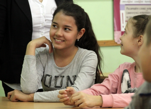 Дарко Бодул пообщался с пермскими школьниками на немецком языке