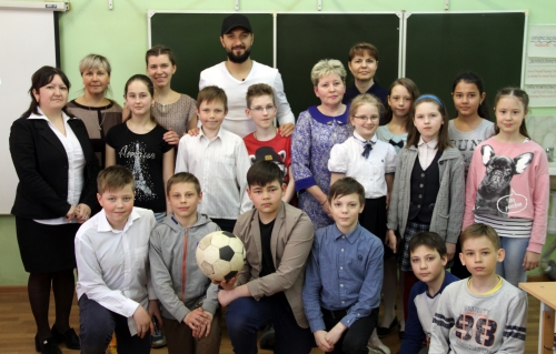 Дарко Бодул пообщался с пермскими школьниками на немецком языке