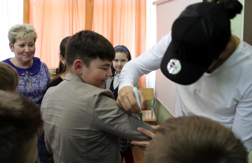 Дарко Бодул пообщался с пермскими школьниками на немецком языке