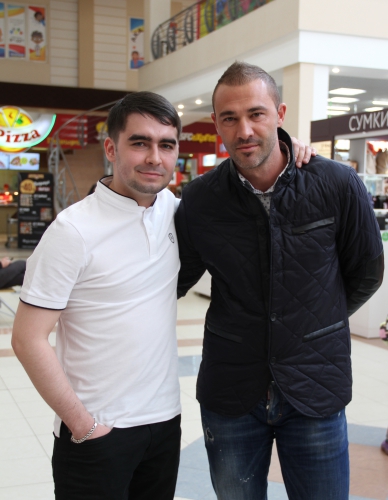 "Амкар" с болельщиками посмотрели фильм "Тренер"