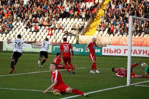 Переходный турнир. 1 матч. "Амкар"-"Тамбов" 2-0